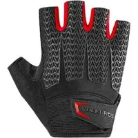 ROCKBROS Fahrradhandschuhe mit Gel-Einsätzen Schwarz-Rot