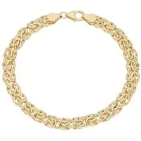 Firetti Armkette Schmuck Geschenk Gold 375 Armschmuck Armband Goldarmband Königskette