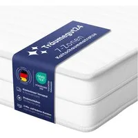 Kaltschaummatratze AquaFlex - 7-Zonen Wendematratze mit zwei Liegeseiten H3&H4, Träumegut24, verschiedene Größen, Höhen und Härtegrade