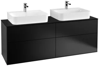 Villeroy & Boch Waschtischunterschrank Finion F18 1600x603x501mm für 2 Waschtisch, F18200PD F18200PD