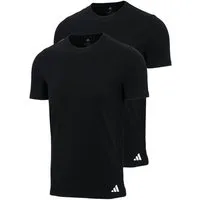 adidas Sportswear T-Shirt Active Flex Cotton (2er Pack) Lockere Passform, Rundhals-Ausschnitt, Kurzarm