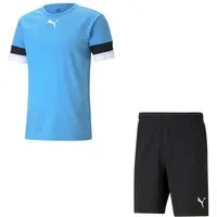 PUMA Fußballtrikot Puma Herren Set Trikot+Hose teamRISE Jersey 704932+704942