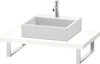Duravit L-Cube Konsole Weiß Hochglanz 800x550x45 mm - LC102C02222 LC102C02222