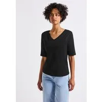 STREET ONE T-Shirt im soften Baumwoll-Mix