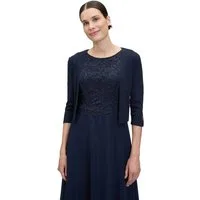 Vera Mont Strickjacke Damen langarm (1-tlg) Ärmelschlitz