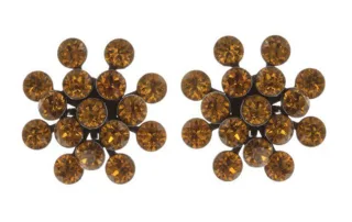 konplott - Ohrstecker - Magic Fireball gelb - Gr. - OS