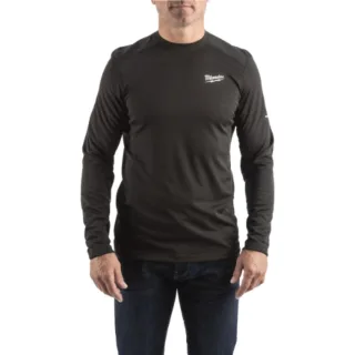 Milwaukee Funktions-Langarm-Shirt mit UV-Schutz Schwarz M - 4932493079