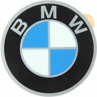 BMW Felgenaufkleber BMW Emblem Logo Wappen Zeichen Radzierblende Ø 82mm, (1tlg)