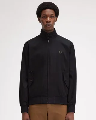 Fred Perry Herren Harrington-Jacke