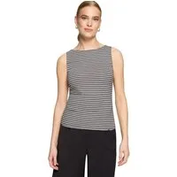 Zero Tanktop Damen Shirt mit U-Boot-Ausschnitt Material