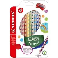 STABILO Buntstift EASYcolors, (12-tlg), mit bruchsicherer Mine