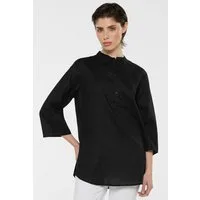 SENSES.THE LABEL Schlupfbluse mit Seitenschlitze
