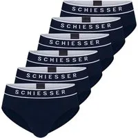 Schiesser Slip 6er Pack 95/5 Organic Cotton (Spar-Set) Rio Slip / Unterhose - Baumwolle - ohne Eingriff