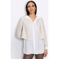 heine Klassische Bluse Longbluse Langarm