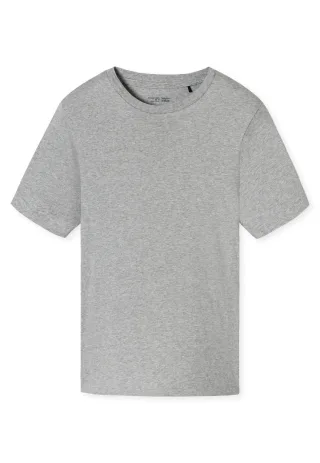 SCHIESSER - T-Shirt Rundhals grau-mel. - Gr. - 50