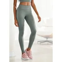 LASCANA Seamless Leggings Po Push Up mit Rippstruktur und Shapingeffekt, Sporthose, Sportleggings