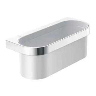 Hewi System 800 Duschkorb 8000330041 chrom, 25 cm, Einsatz Kunststoff