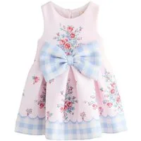 Next Jerseykleid Cath Kidston Kleid aus Neopren mit Schleife (1-tlg)