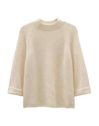 someday - Strickpullover - Tijoulie beige - Gr. - 36