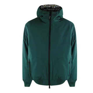 Aquascutum Active - Jägergrüne Jacke Mit Kapuze