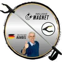TronicXL Greifarm Greifzange mit Magnet Greifhilfe Greifer für Senioren Müll Müllzange, 1-tlg., magnetisch