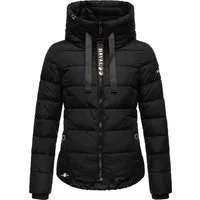 Navahoo Steppjacke Amayaa stylische Damen Winterjacke mit coolen Applikationen