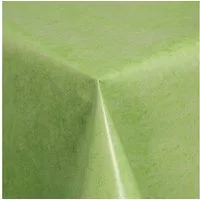 Moderno Tischdecke Wachstuch Tischdecke abwaschbar marmoriert Grün für Garten Tisch, Eckig 100x140 cm