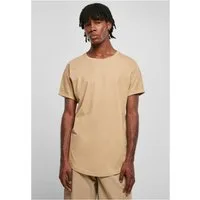 URBAN CLASSICS Rundhalsshirt Long Shaped Turnup Tee S bis 5XL