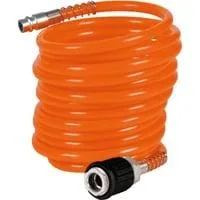 Spiralschlauch 4139410, Druckluftschlauch rot, 4 Meter