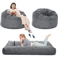 GarveeMore Sitzsack Sessel Bodensessel Beanbag aus Cord für Erwachsene & Kinder