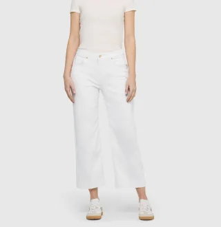 MAC - MAC JEANS - CULOTTE, Light weight denim weiß - Gr. - 38