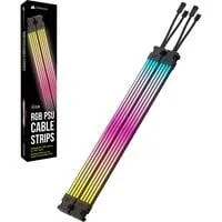 iCUE ARGB PSU Cable Strips, LED-Streifen 2x 240mm, für Netzteil-Kabel