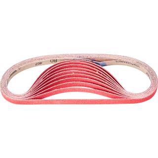 PFERD TOOLS Keramikkorn Schleifband BA für Edelstahl-Schliff mit Bandschleifer - 45020084