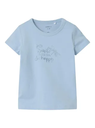 NAME IT - NBFHULINE SS TOP chambray blue - Gr. - 62