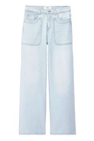 ba&sh - Jeans - Zoel blau - Gr. - 40