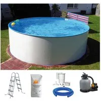 Clear Pool Rundpool RIO (Set, 5-tlg), inkl. Zubehör für Ihren Badespaß im eigenen Garten