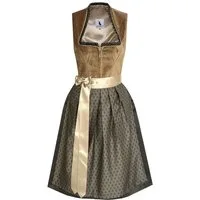 Alpenmärchen Dirndl Dirndl Aurelia in braun - ALM1022