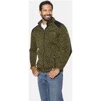 Jan Vanderstorm Fleecejacke HALVIK mit Ellenbogen-Patches
