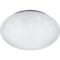 Reality Leuchten LED Deckenleuchte GLITTER PUTZ, LED fest integriert, LED Deckenlampe