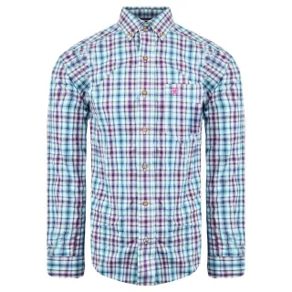 Ariat Hawken Herren Blaues Hemd