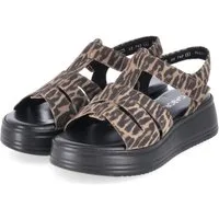 Gabor Gabor 82.742.62 Damen Rauleder brown Sandalette