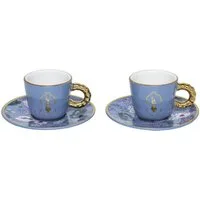 BIALETTI Untertasse Bridgerton Set 2 Tassen