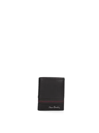 Pierre Cardin Geldbörse Männer BLACK AND RED