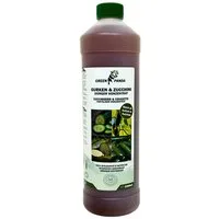 GreenPanda Gemüsedünger Gurken & Zucchini Dünger - Intensiviert Geschmack & Ernte!, Flasche, 1-St., 1 Liter Pflanzenhilfsmittel!