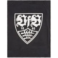 Wohndecke VfB Stuttgart Kuscheldecke Wappen 150 x 200 cm, VfB Stuttgart