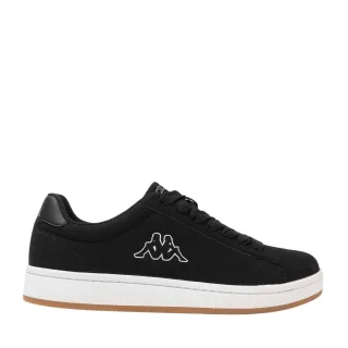 Kappa - "Caccamo" Sneaker für Herren, Flach (Schwarz/Weiß)