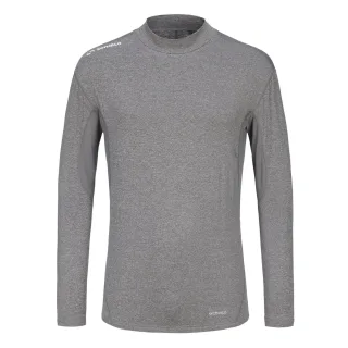 Sondico - Base Layer Oberteil für Herren, Stehkragen (Grau)