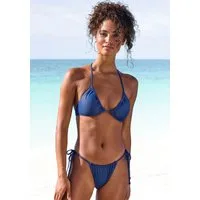 LASCANA Triangel-Bikini-Top Glitter, mit tollem Glitzereffekt