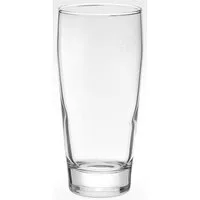 van Well Bierglas Willybecher, 12-tlg., Glas, 0,2 L, geeicht, spülmaschinenfest, Gastronomiequalität, 12-tlg.