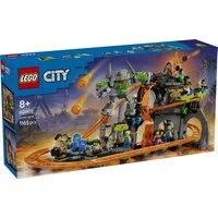 LEGO® City 60501 Lava Land-Achterbahnpark Konstruktionsspielsteine, (Set, 1165 Teile)